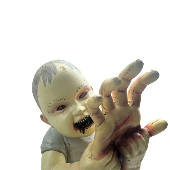 Spirit‎ Halloween Zombie Babies Snackin Stevie 14 Inch Horror Party Prop Decor - Picture 3 of 9